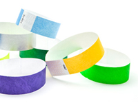 tyvek wristbands security
